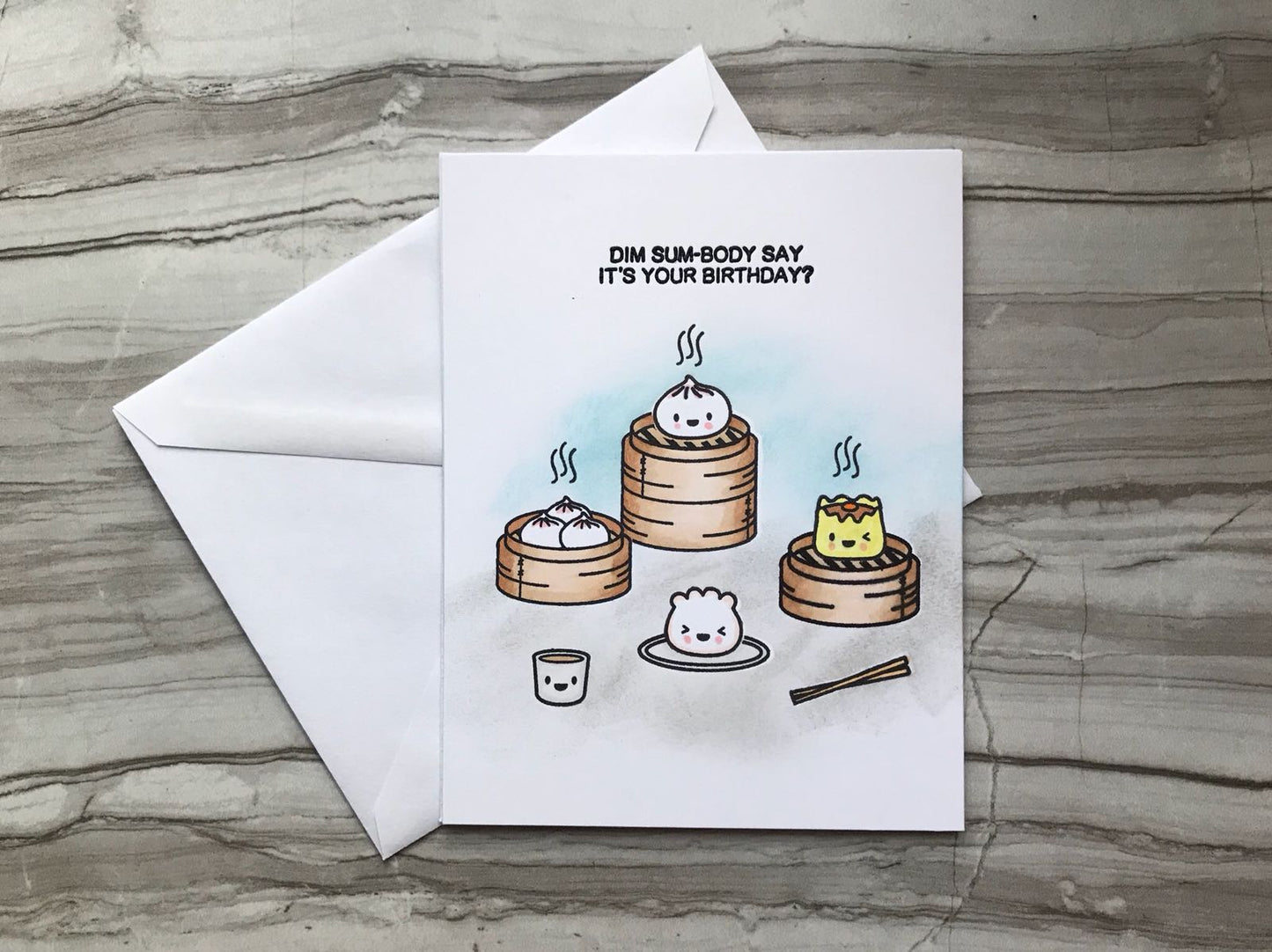 "Dim Sum-Body Says it's Your Birthday?" Card