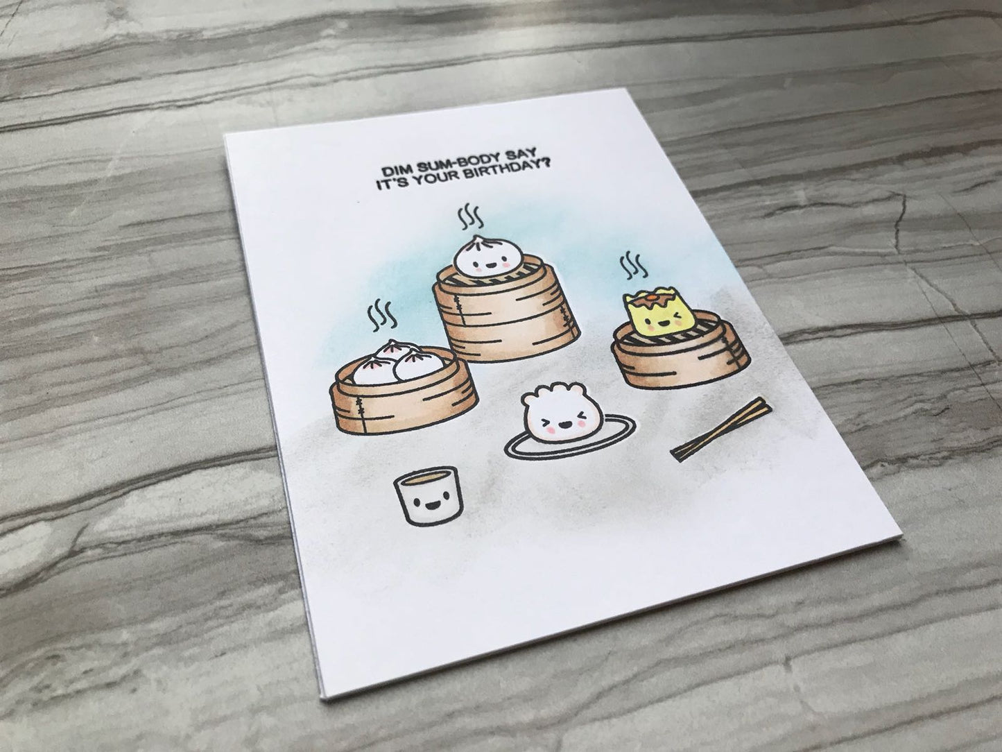 "Dim Sum-Body Says it's Your Birthday?" Card