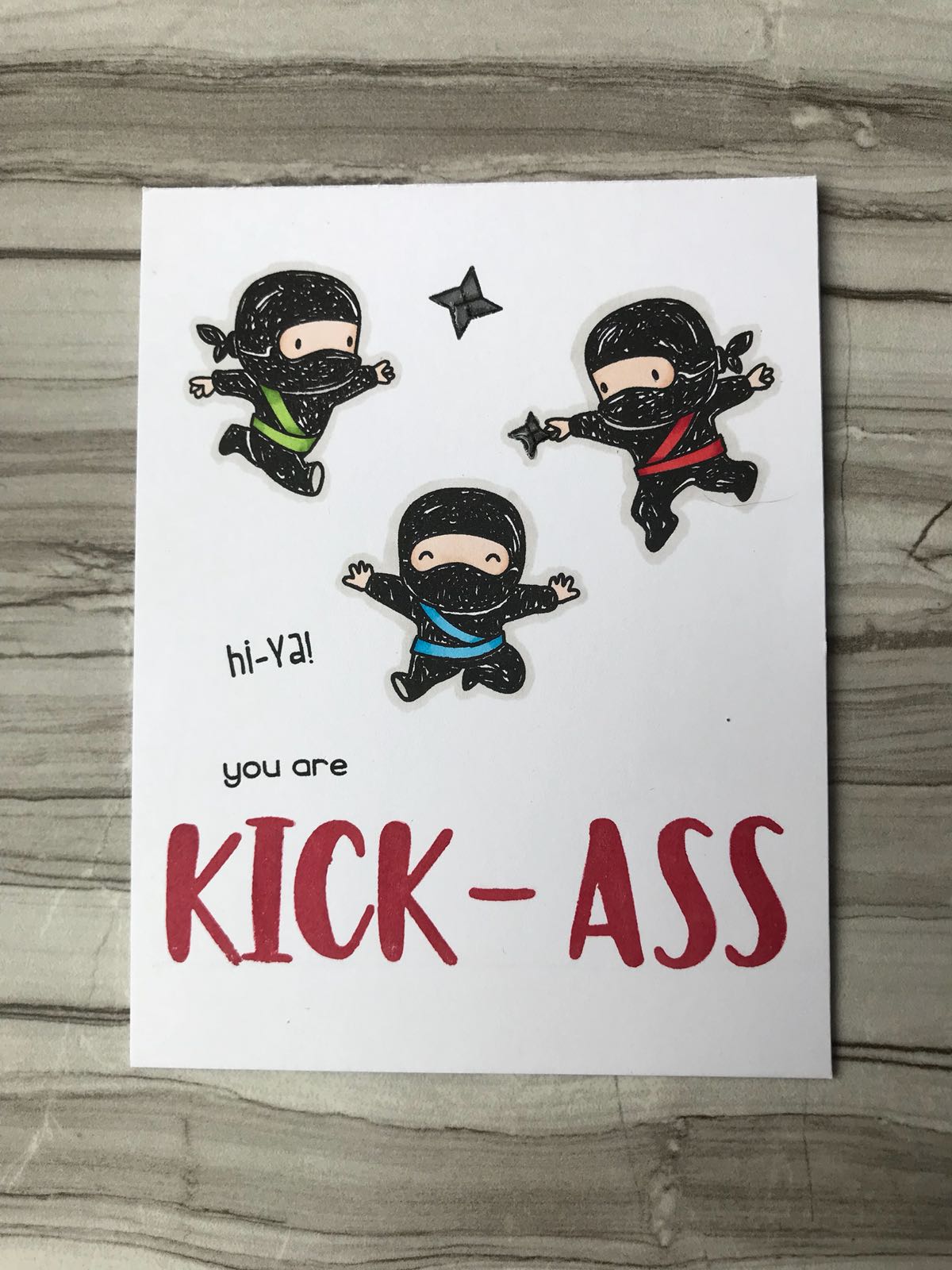 Kick-Ass Card