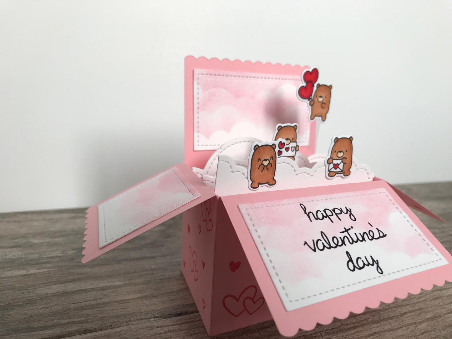 Bears - 3D Box Pop-up Card