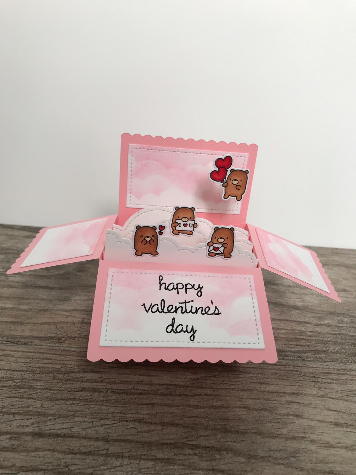 Bears - 3D Box Pop-up Card