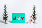 JOY Snowman Holiday Card